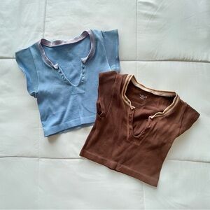 Urban Outfitters Out From Under Go For Gold Seamless Top Bundle